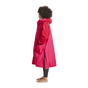 Women's Long Sleeve Recovered Pro Change Robe EVO - Fuchsia Pink / Red